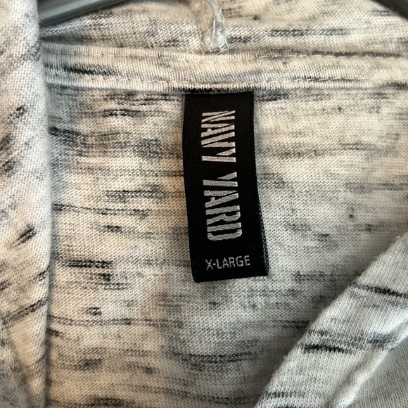 NAVY YARD lightweight sweater hoodie size extra large - Picture 4 of 7